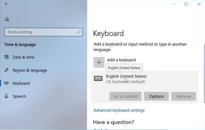 How to open settings. Keyboard settings. как добавить раскладку клавиатуры в windows 10. how to open settings with keyboard. how to change keyboard language on horizon client.