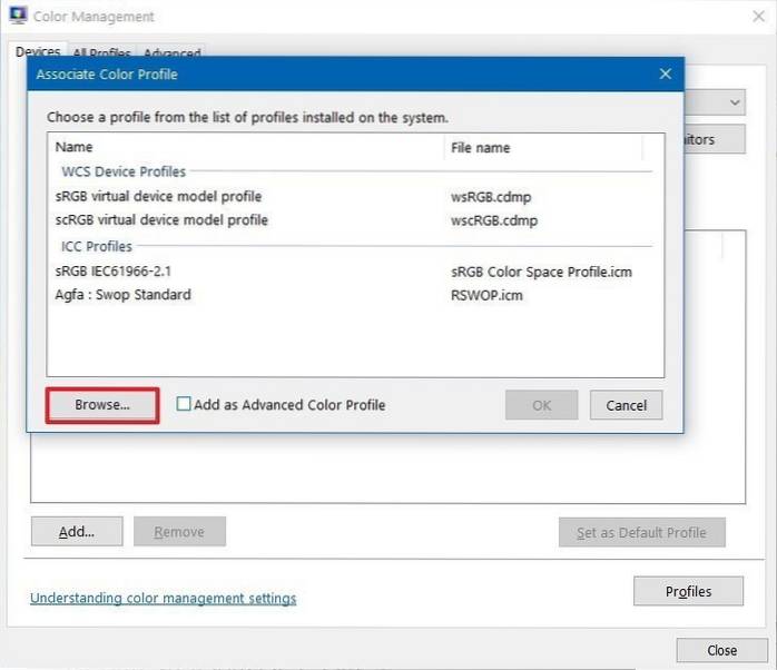 Default manager